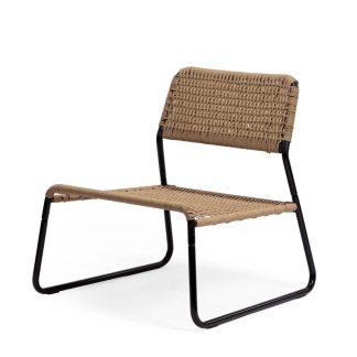 Sled Frame Rope Lounge Chair
