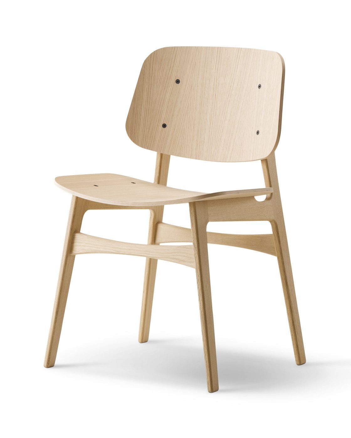 Beech Bentwood Dining Chairs, Set of Two - Image 2