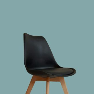 Ember Shell Dining Chair, Black