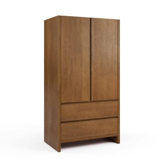 Smoked Oak Armoire