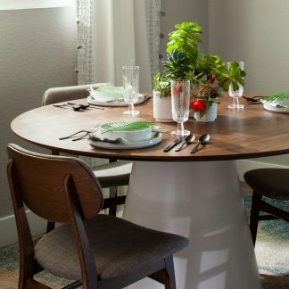Bistro Round Pedestal Table