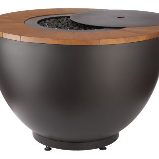 Round Outdoor Gas Fire Table