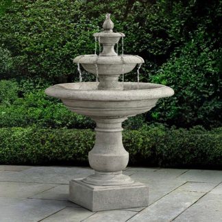 Three Tier Cast Stone Garden Fountain