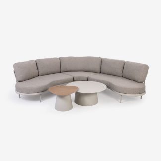 Curved Outdoor Sectional Set