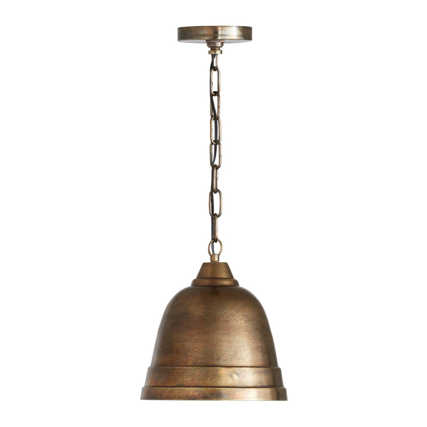 Oxidized Brass Dome Mini Pendant